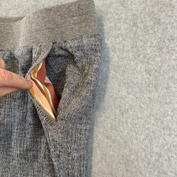 Soft Surroundings Pants Large Tall LT Gray Gauze Linen Pull On Pocket Beach BOHO - Picture 11 of 12